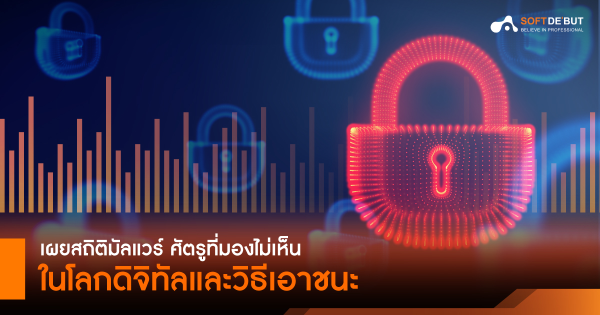 เผยสถิติมัลแวร์ ศัตรูที่มองไม่เห็นในโลกดิจิทัลและวิธีเอาชนะ